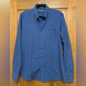 Ben Sherman button down blue/navy Large